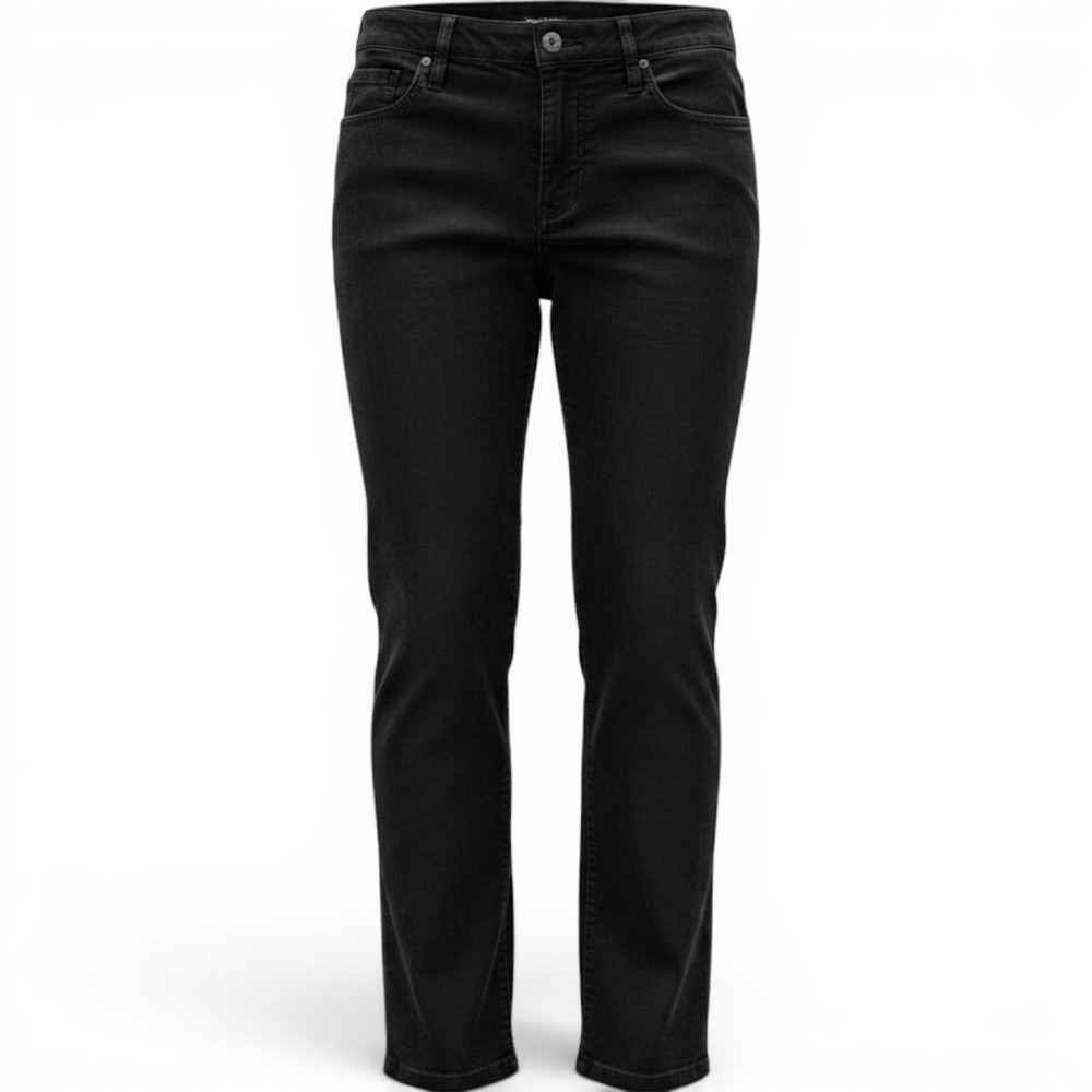 J.Crew Matchstick Corduroy Pants Womens 28R Black Slim Straight Mid Rise Fall